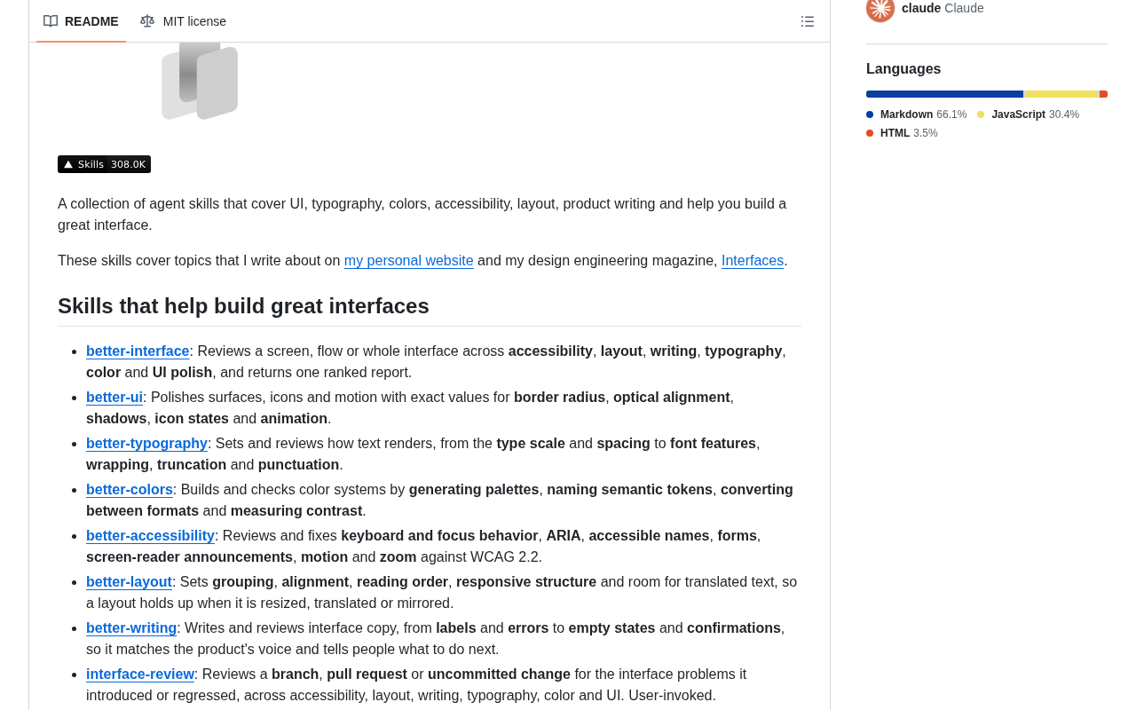 github source: jakubkrehel/skills