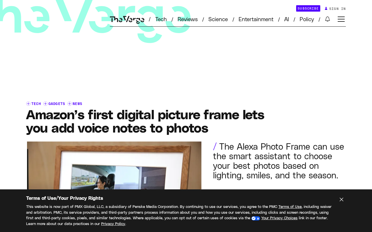 Amazon Launches Alexa Photo Frame: Voice Messages Challenge Aura Head-On