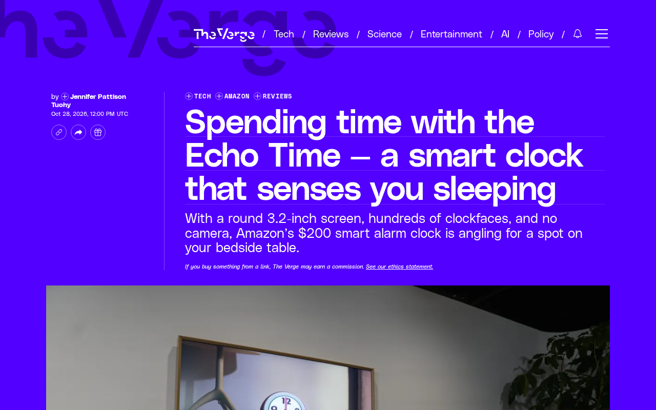 Echo Time评测:能感知睡眠的智能闹钟