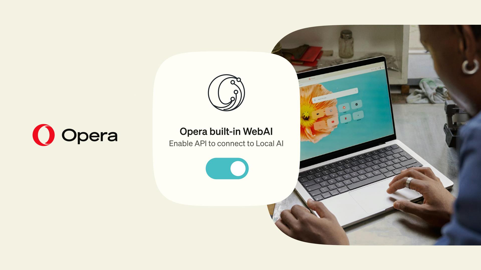 Opera推出WebAI：浏览器本地AI开放给网站调用