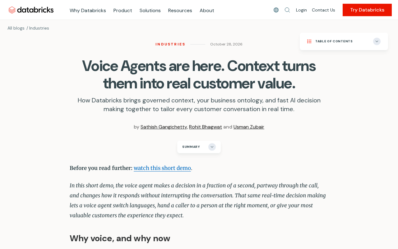 Voice Agents Have Arrived—Contextual Data Is the Key to Customer Value