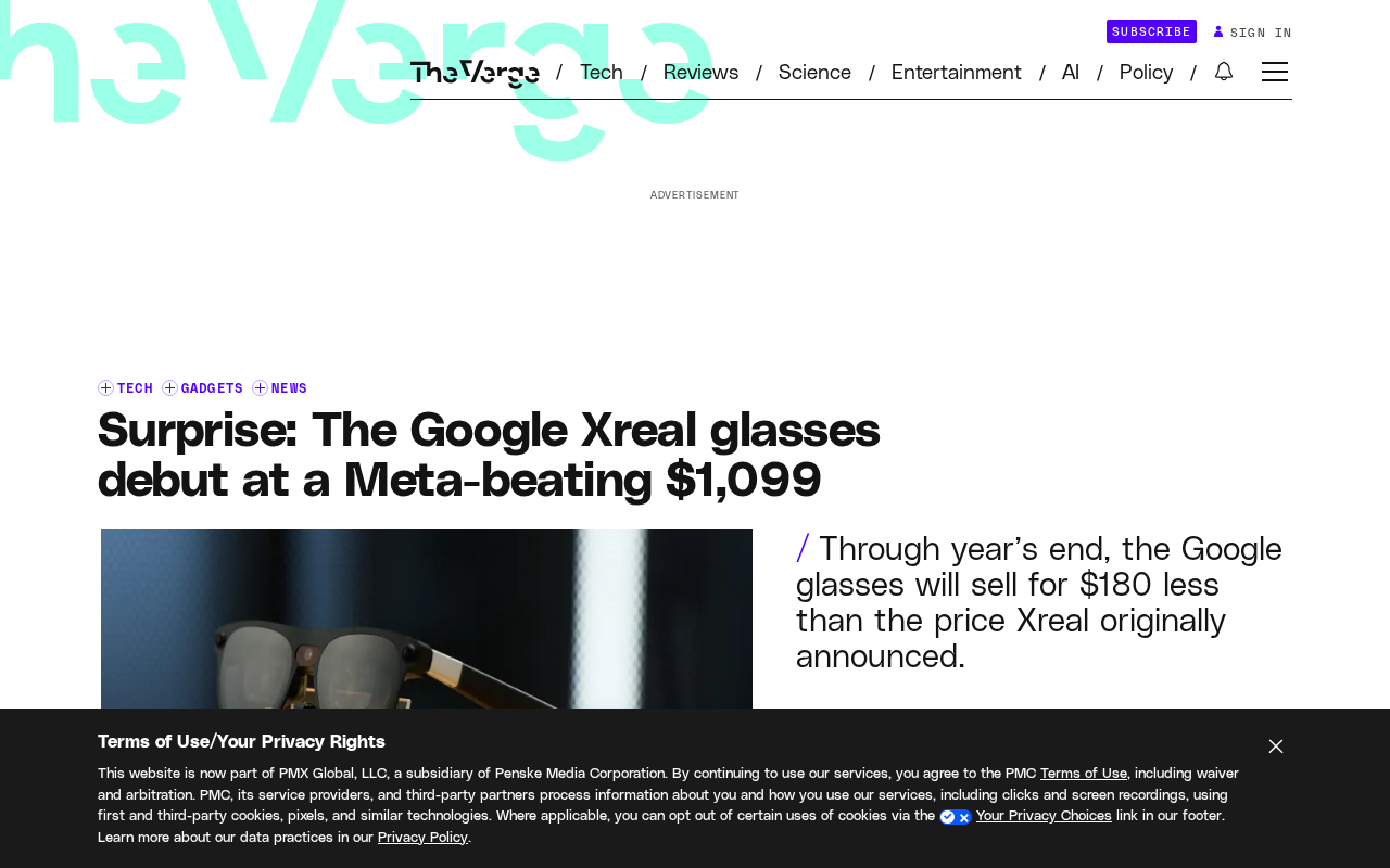 Google and Xreal Launch Aura Glasses: 95g Lightweight Design at $1,099