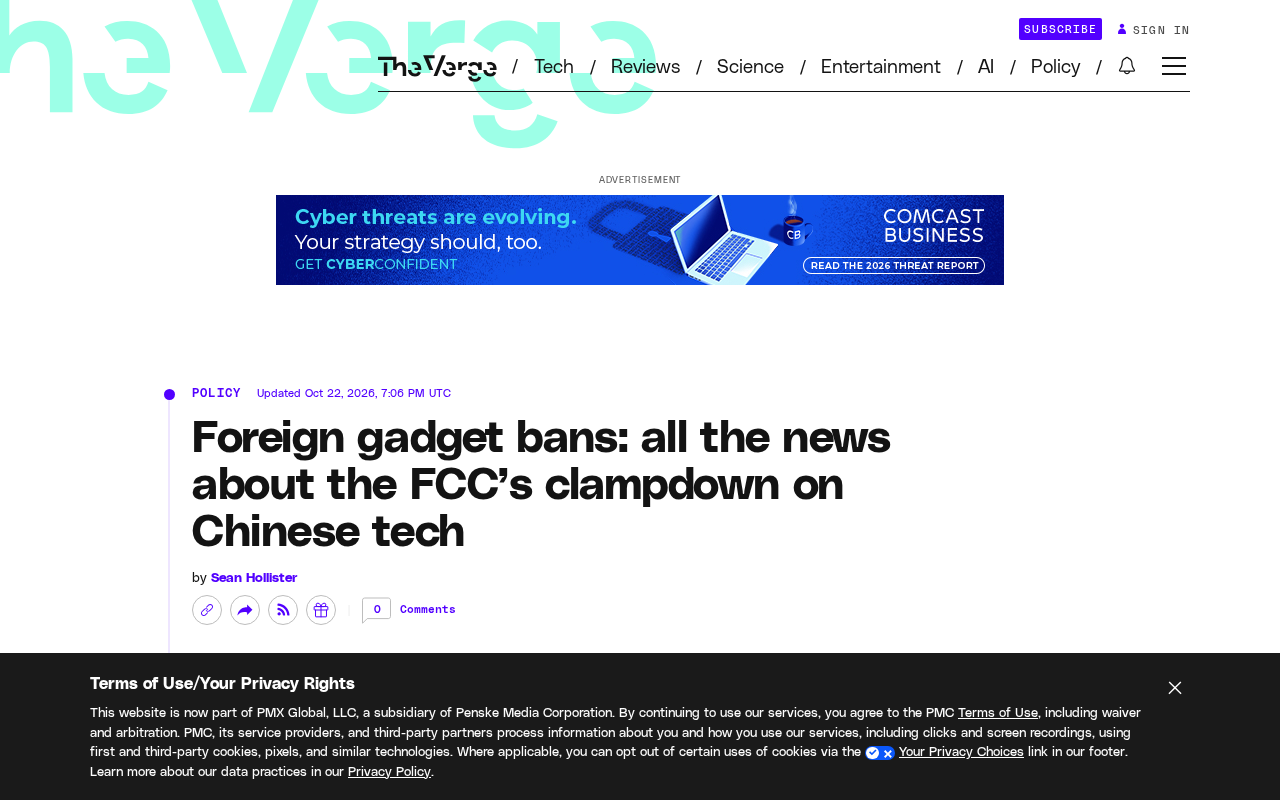 FCC Moves to Ban Chinese Drones and Routers: Unpacking the Consumer Electronics Import Ban