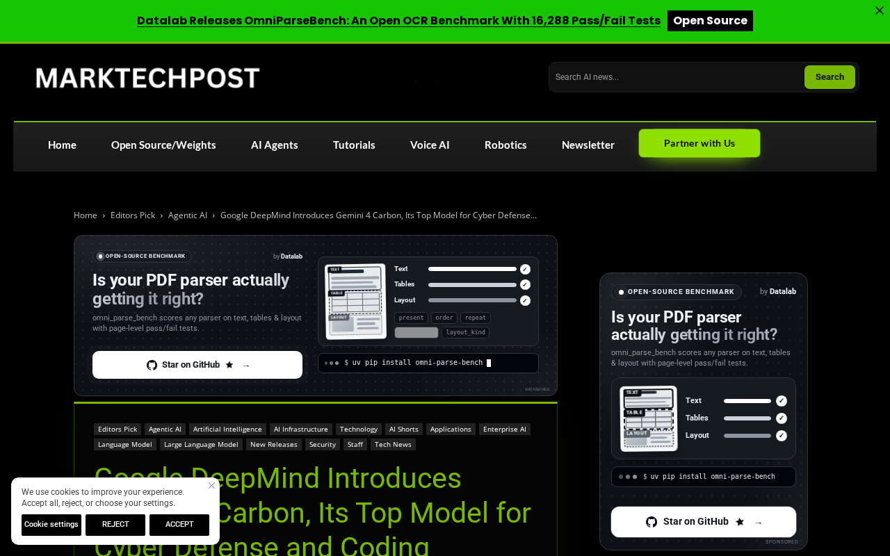 Gemini 4 Carbon: DeepMind's New Flagship for Cybersecurity and Coding