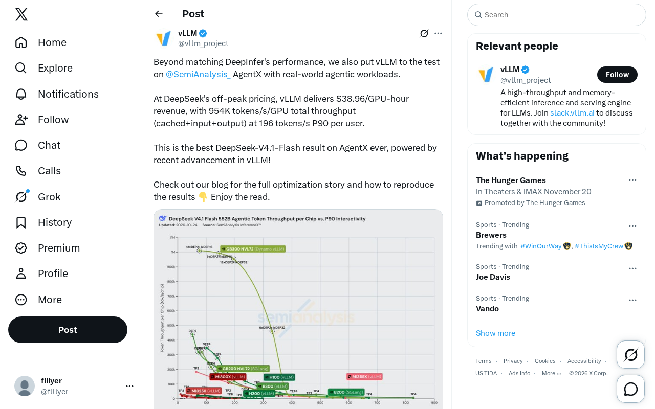 vLLM 在 AgentX 上跑出最佳成绩:破 DeepSeek 推理纪录