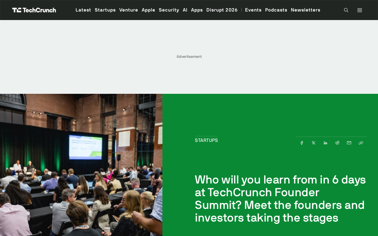 TechCrunch Founder Summit Opens in 6 Days: Boston's Must-Attend Startup Event