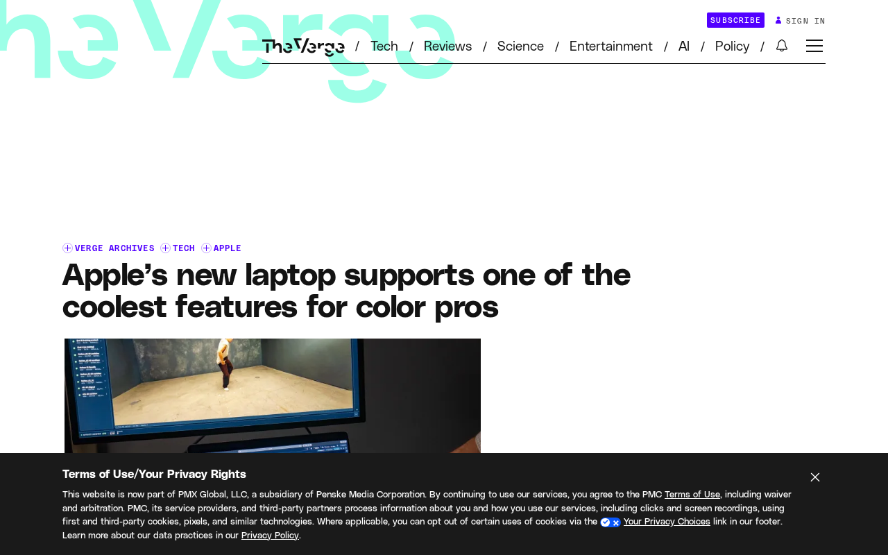 The Hidden Ace of Apple's New MacBook Pro: Professional Color Management Technology