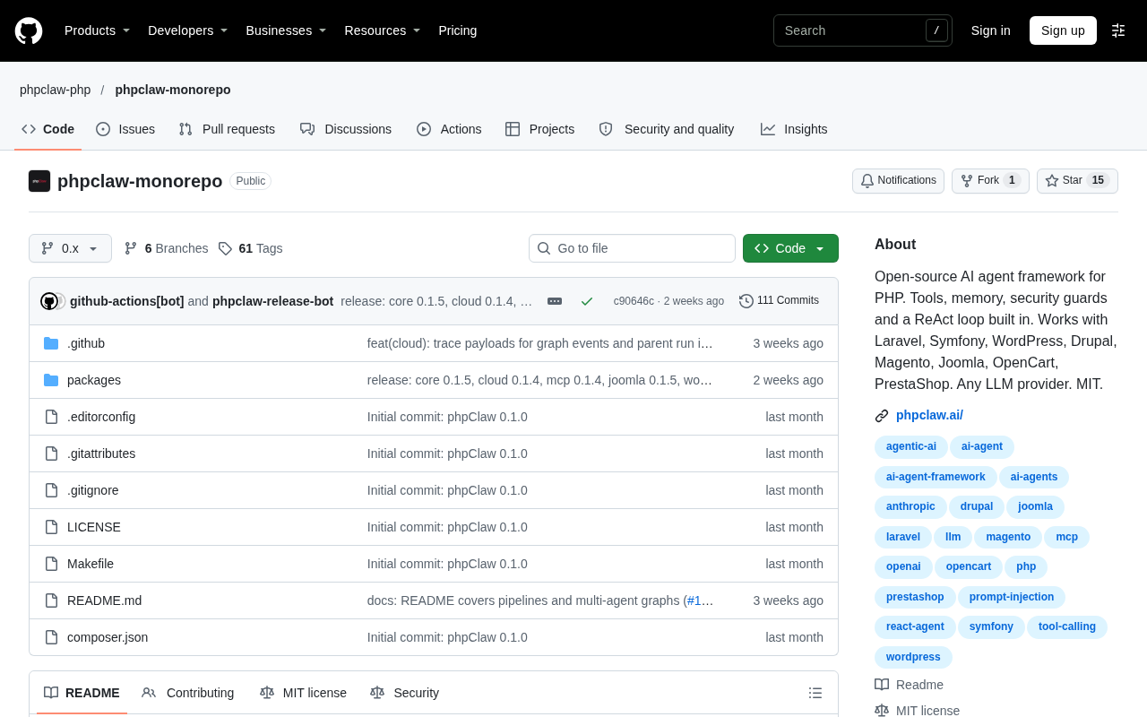 phpClaw: An AI Agent Runtime Built for PHP, with Tools, Memory, and Guards
