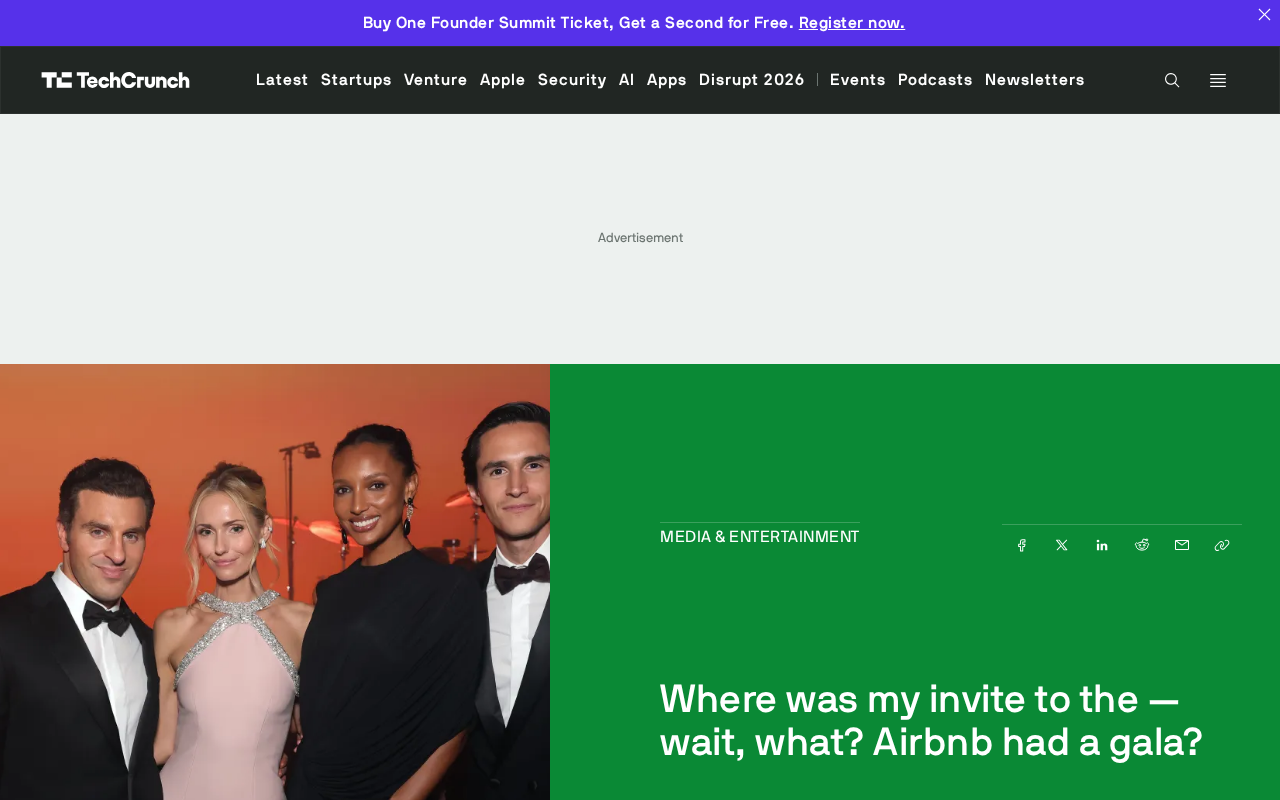 Airbnb办慈善晚宴引热议:科技公司的社交新尝试?