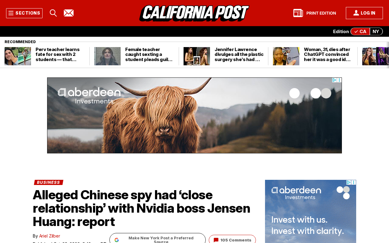 Nvidia's Jensen Huang Reportedly Had Close Ties to Alleged 'Chinese Spy,' Reigniting Geopolitical Tensions Over AI Chips