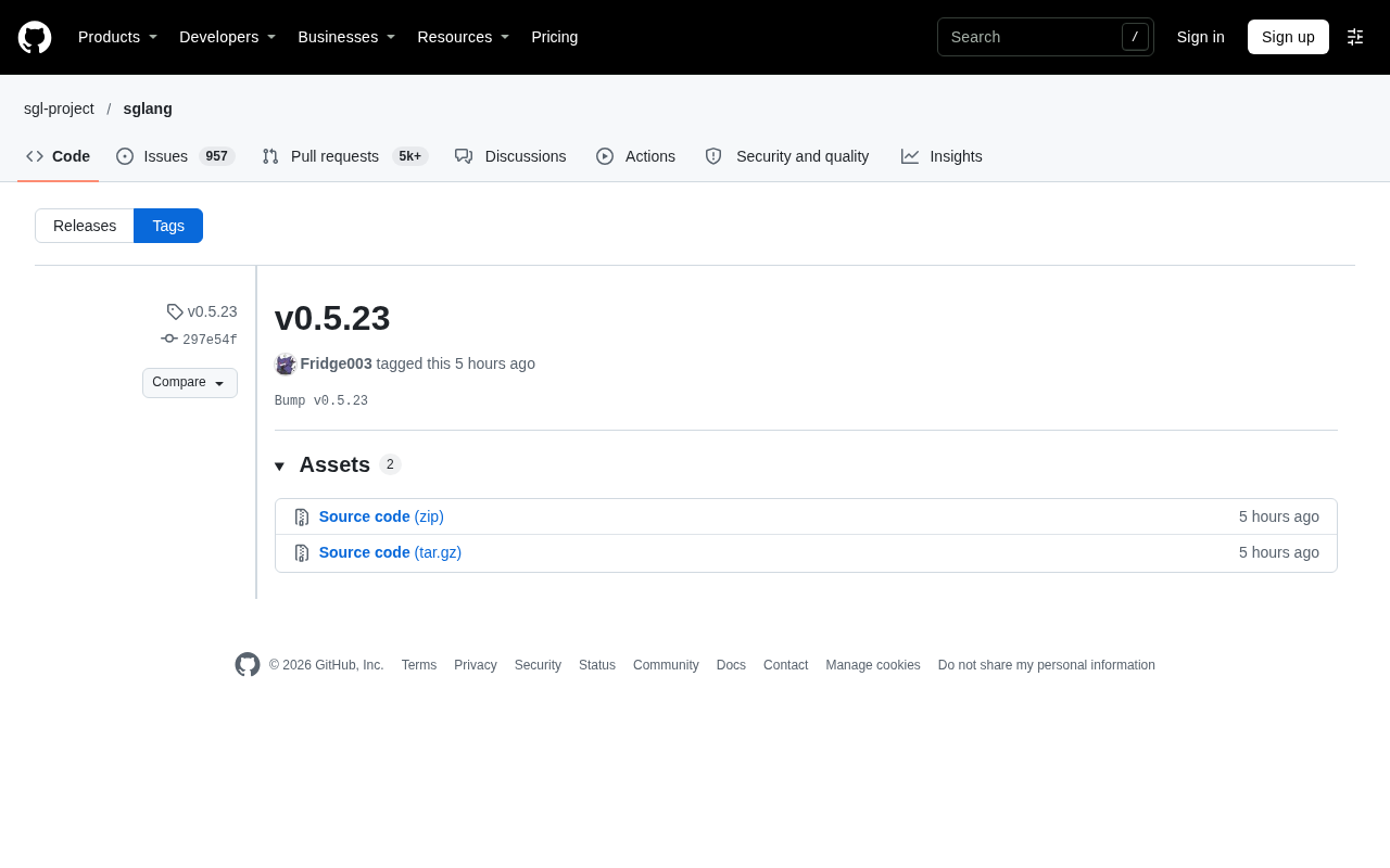 v0.5.23 Release: The Engineering Signals Behind a Minor Version Update
