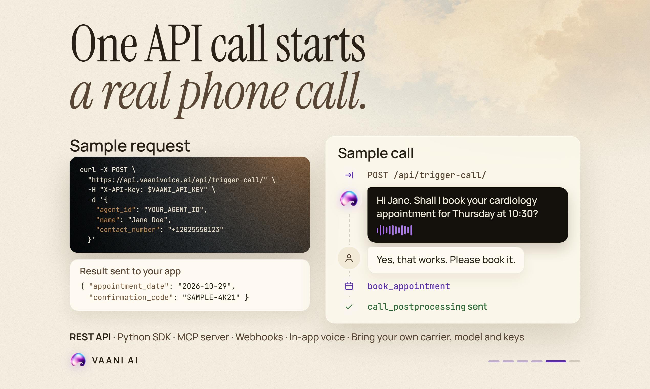 Vaani Developer Platform: Build Human-Like Voice AI Agents with Zero Code