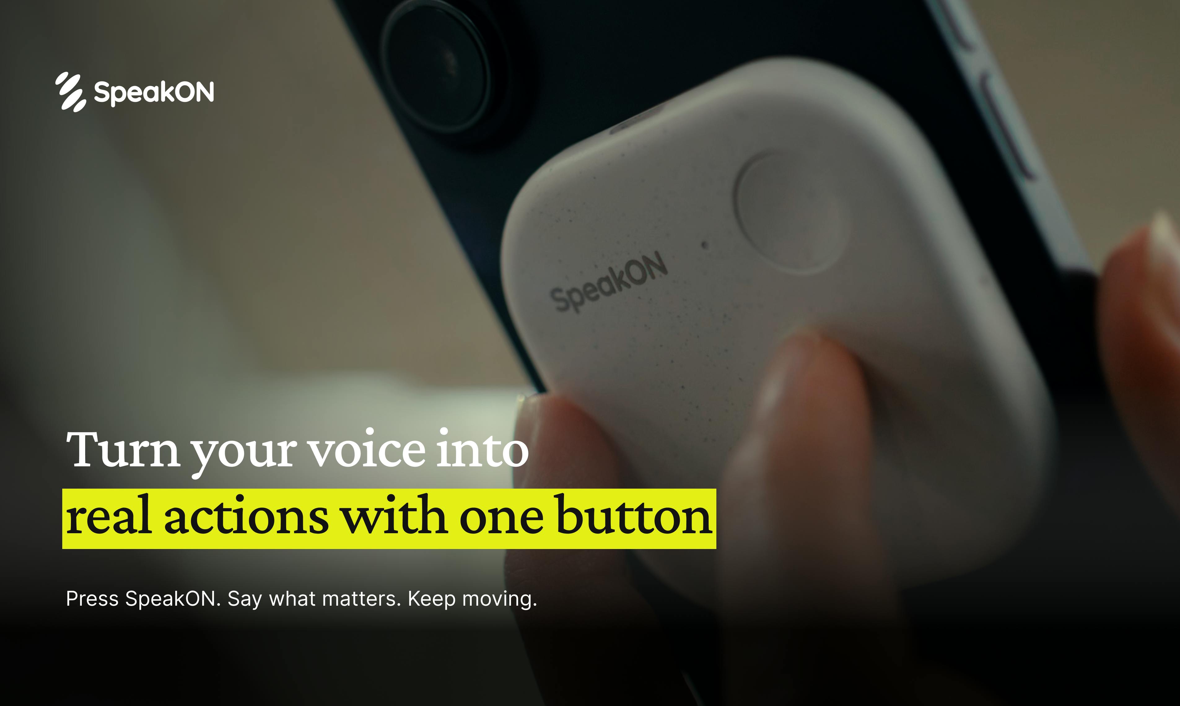 SpeakON Agent:用自然语音驱动Agent完成实际工作