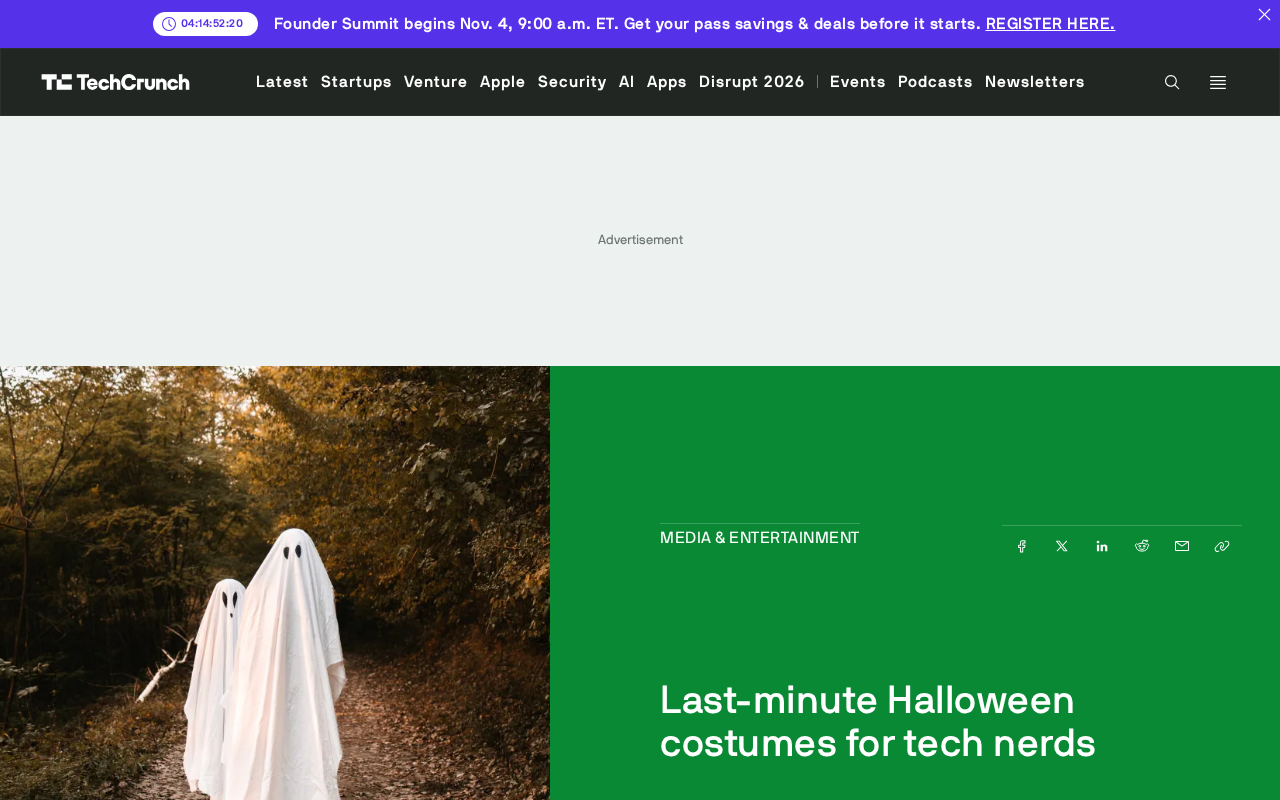 Geek Halloween Costumes: AI Icons, PHP Vulnerabilities, and Bryan Johnson