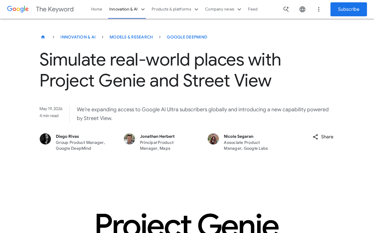 Google's Project Genie Combines Street View Data to Simulate the Real World — A Key Breakthrough for AI World Models