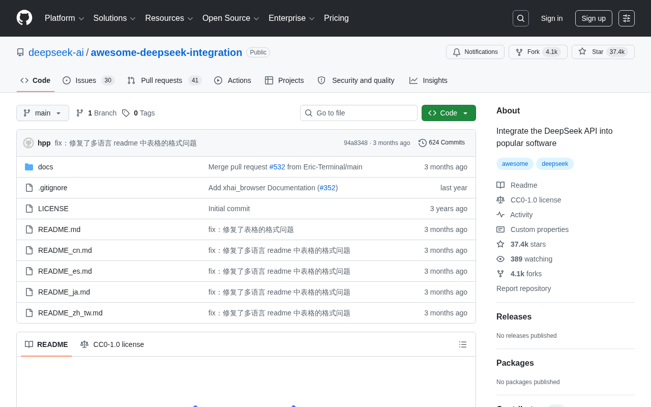 DeepSeek API Integration Ecosystem: Why This 37K-Star GitHub Project Took Off