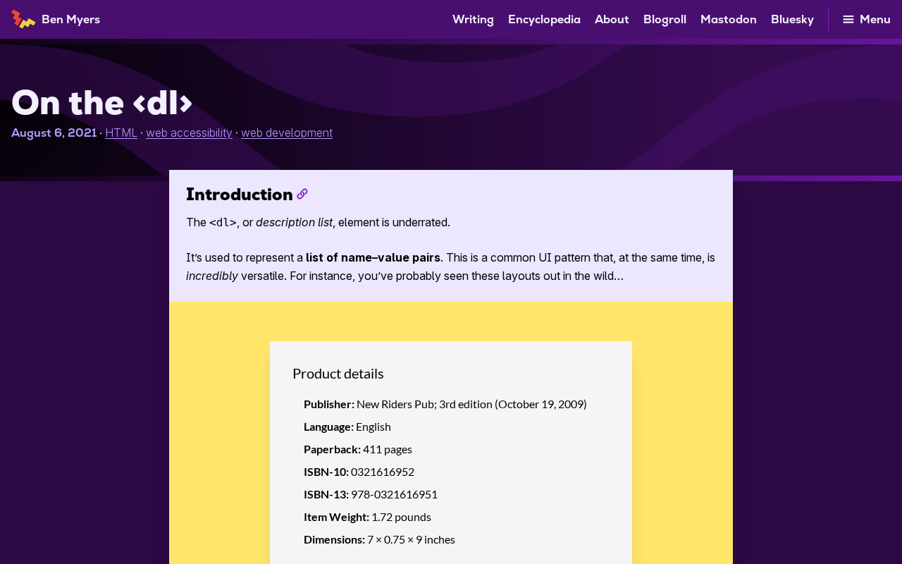 HTML dl Element Explained: Usage, Scenarios, and Best Practices