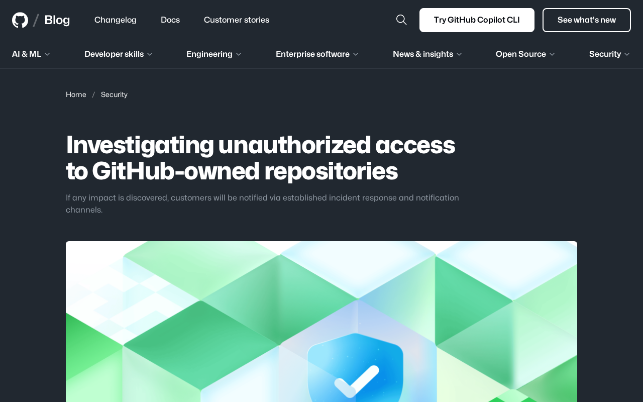 GitHub Internal Repository Unauthorized Access Incident Explained: Impact Scope and Security Recommendations