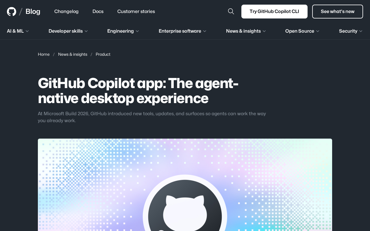 GitHub Copilot Desktop App Released: Agent Programming Breaks Free from the IDE
