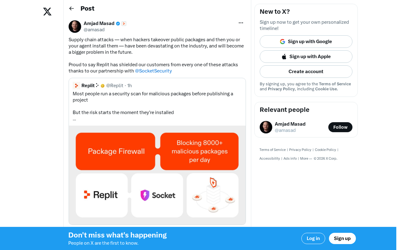 Replit Partners with Socket Security to Defend Against Supply Chain Attacks: A New Security Paradigm for the AI Era