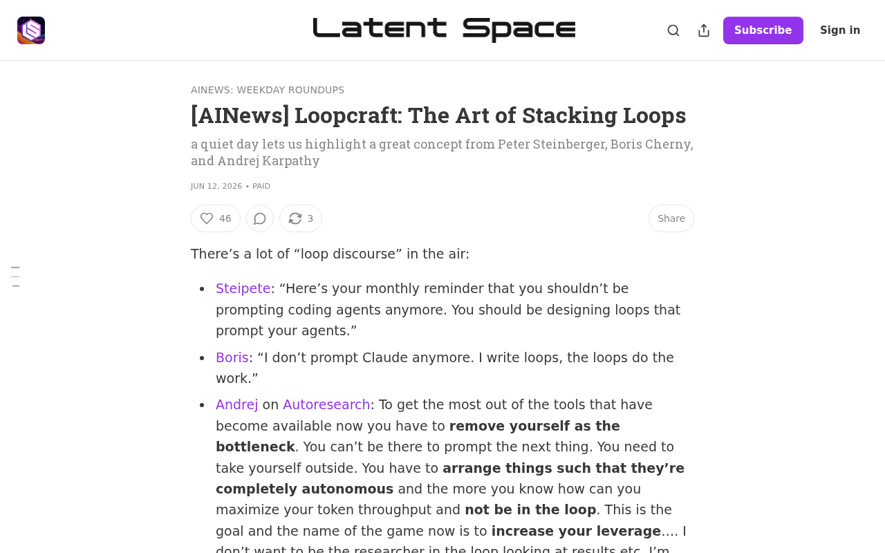 Loopcraft Explained: Loop-Stacking Architecture Design in AI Agent Development