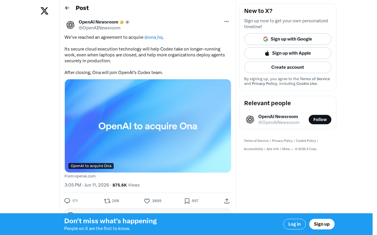 OpenAI Acquires Ona: Codex Enters a New Era of Cloud-Based Asynchronous Execution